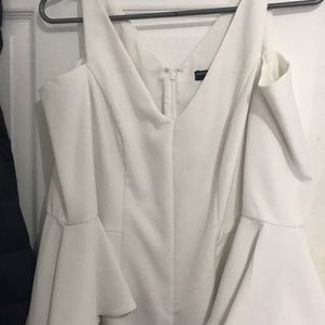 Maggy London coldshoulder dress
